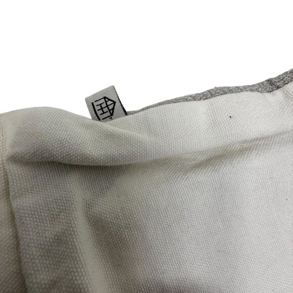 Hearth & Hand Magnolia Gray Decorative Pillow Covers 18" X 18" 100% Cotton - Picture 7 of 7